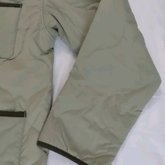 Original Use Green Sage Lightweight Quilted Shirt Jacket XL Pockets Front - Picture 4 of 12